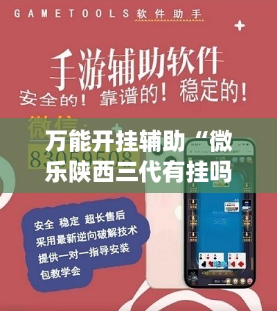 万能开挂辅助“微乐陕西三代有挂吗”(透视)其实确实有挂