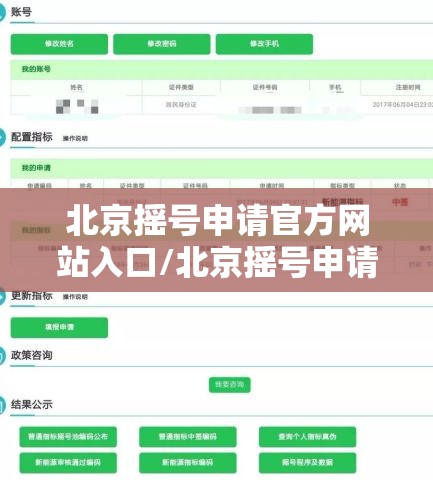 北京摇号申请官方网站入口/北京摇号申请官方网站入口2026年 北京摇号申请官方网站入口/北京摇号申请官方网站入口2026年