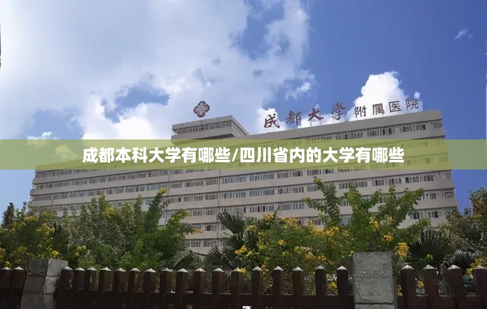 成都本科大学有哪些/四川省内的大学有哪些 成都本科大学有哪些/四川省内的大学有哪些