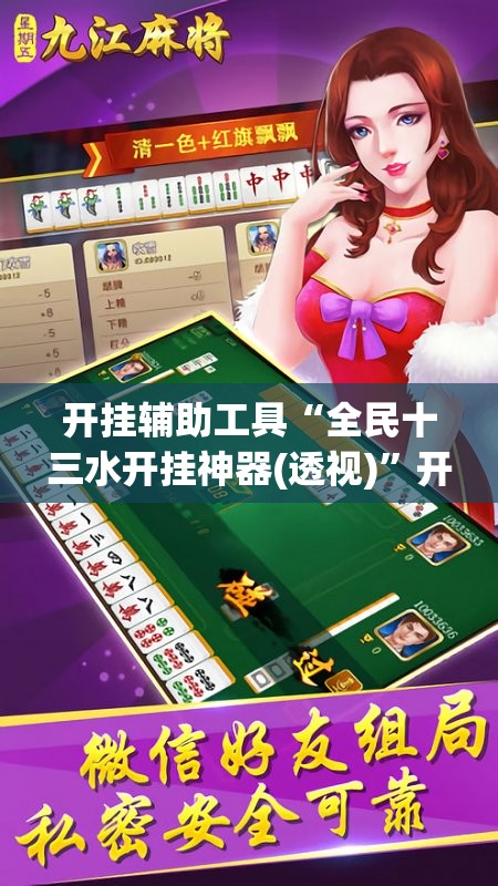 开挂辅助工具“全民十三水开挂神器(透视)”开挂辅助脚本+详细开挂安装教程