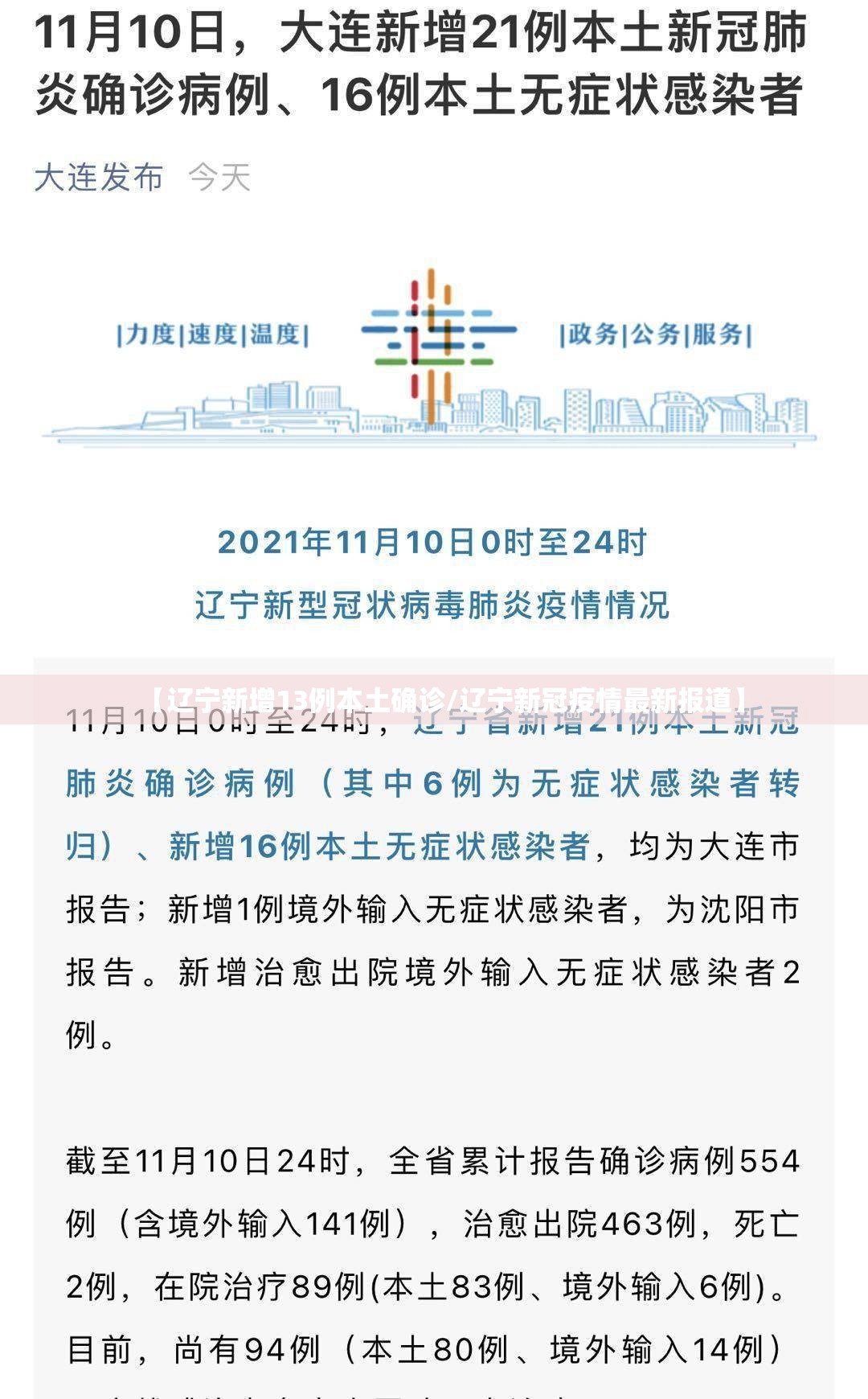 【辽宁新增13例本土确诊/辽宁新冠疫情最新报道】 【辽宁新增13例本土确诊/辽宁新冠疫情最新报道】