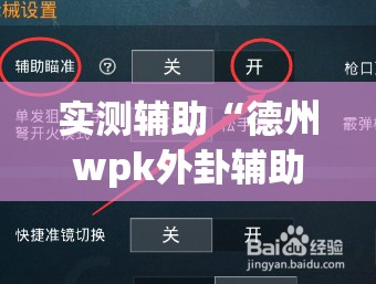 实测辅助“德州wpk外卦辅助软件下载”开挂详细教程