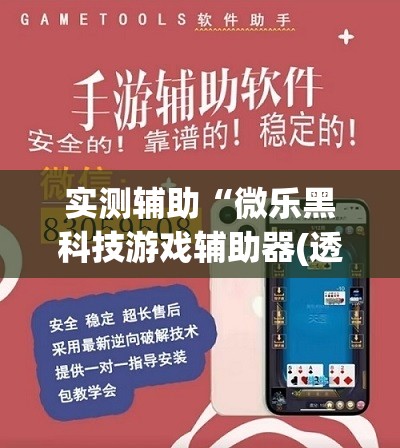 实测辅助“微乐黑科技游戏辅助器(透视)”开挂辅助脚本+详细开挂安装教程