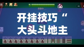 开挂技巧“大头斗地主万能开挂神器”详细外挂透视辅助软件教程