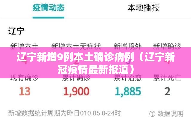 辽宁新增9例本土确诊病例(辽宁新冠疫情最新报道) 辽宁新增9例本土确诊病例(辽宁新冠疫情最新报道)