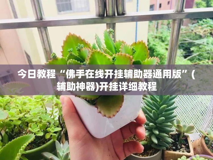 今日教程“佛手在线开挂辅助器通用版	”(辅助神器)开挂详细教程