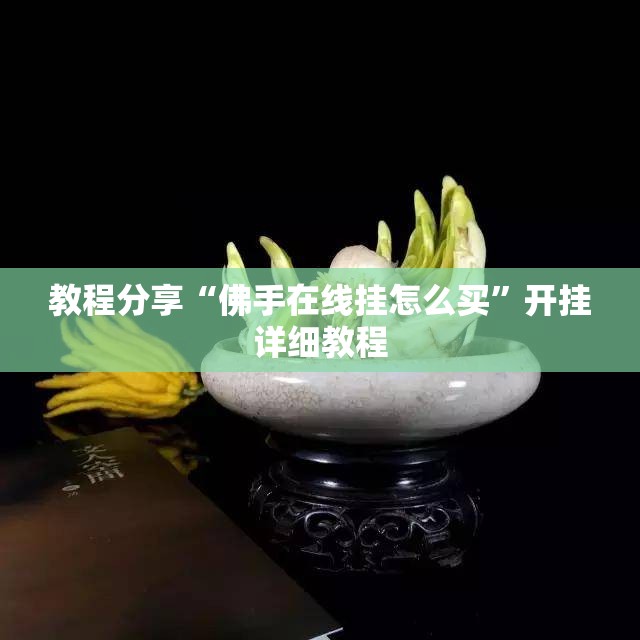 教程分享“佛手在线挂怎么买”开挂详细教程