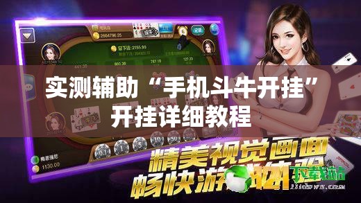 实测辅助“手机斗牛开挂”开挂详细教程