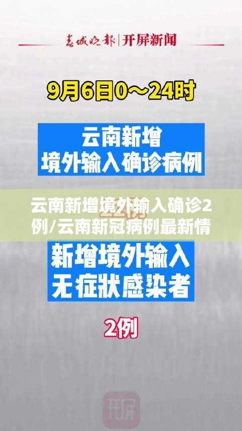 云南新增境外输入确诊2例/云南新冠病例最新情况 云南新增境外输入确诊2例/云南新冠病例最新情况