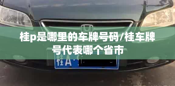 桂p是哪里的车牌号码/桂车牌号代表哪个省市