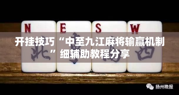 开挂技巧“中至九江麻将输赢机制”细辅助教程分享