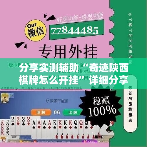 分享实测辅助“奇迹陕西棋牌怎么开挂”详细分享装挂步骤
