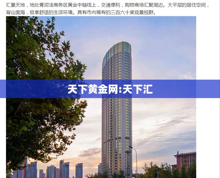 天下黄金网:天下汇