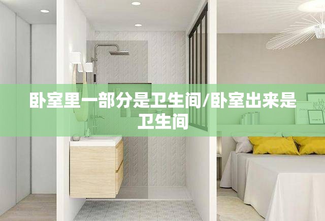 卧室里一部分是卫生间/卧室出来是卫生间 卧室里一部分是卫生间/卧室出来是卫生间