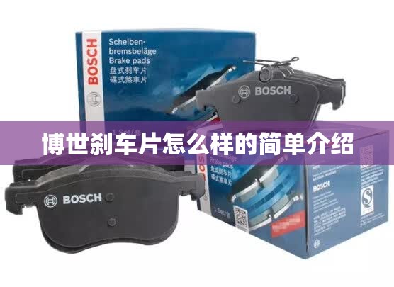 博世刹车片怎么样的简单介绍 博世刹车片怎么样的简单介绍