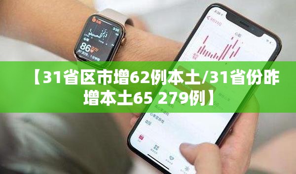 【31省区市增62例本土/31省份昨增本土65 279例】 【31省区市增62例本土/31省份昨增本土65 279例】