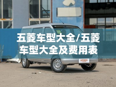 五菱车型大全/五菱车型大全及费用表 五菱车型大全/五菱车型大全及费用表