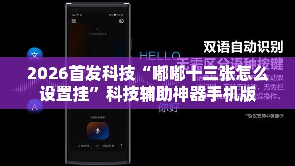 2026首发科技“嘟嘟十三张怎么设置挂”科技辅助神器手机版
