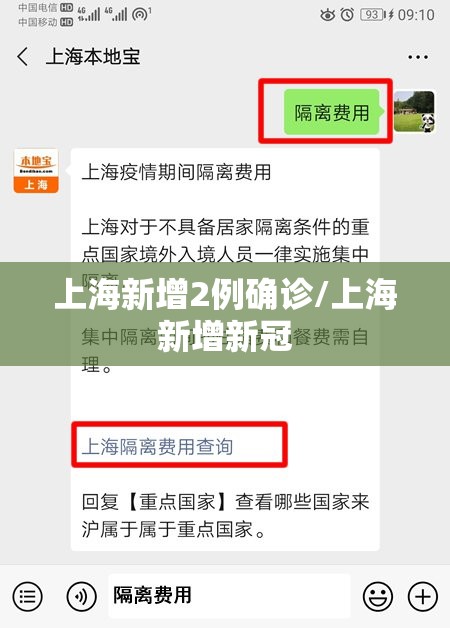上海新增2例确诊/上海新增新冠