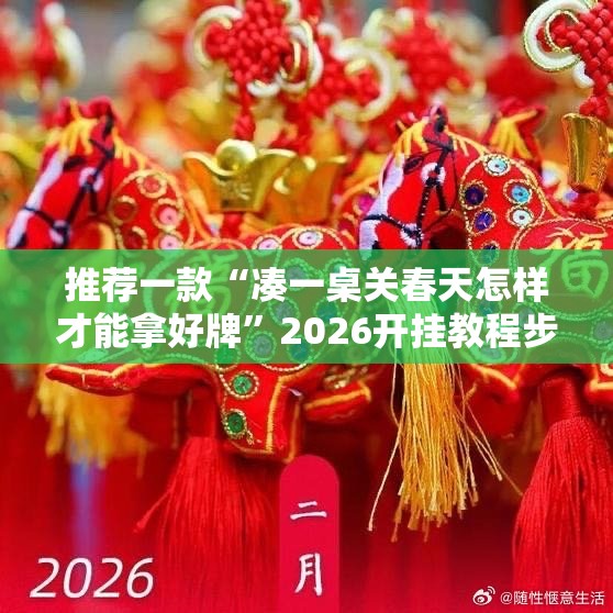推荐一款“凑一桌关春天怎样才能拿好牌	”2026开挂教程步骤