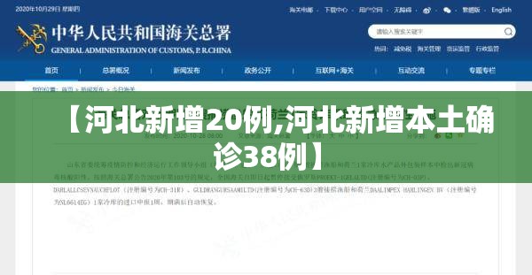 【河北新增20例,河北新增本土确诊38例】 【河北新增20例,河北新增本土确诊38例】