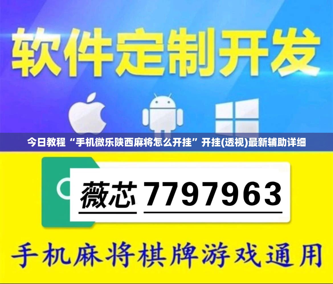 今日教程“手机微乐陕西麻将怎么开挂”开挂(透视)最新辅助详细