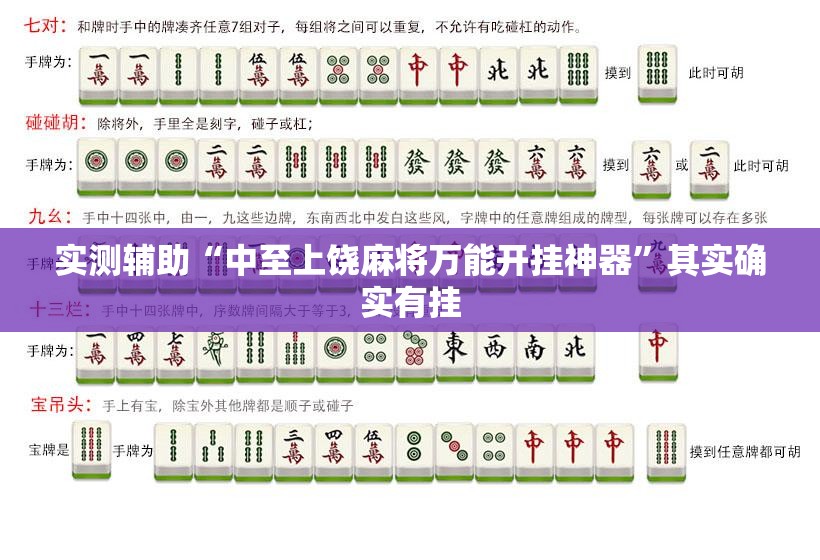 实测辅助“中至上饶麻将万能开挂神器”其实确实有挂