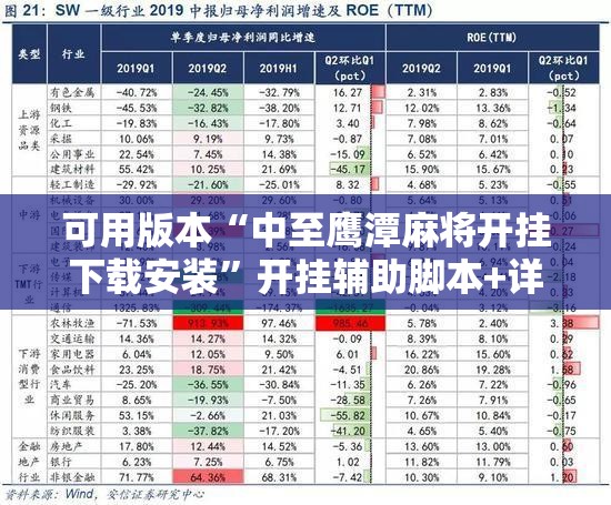 可用版本“中至鹰潭麻将开挂下载安装”开挂辅助脚本+详细开挂安装教程
