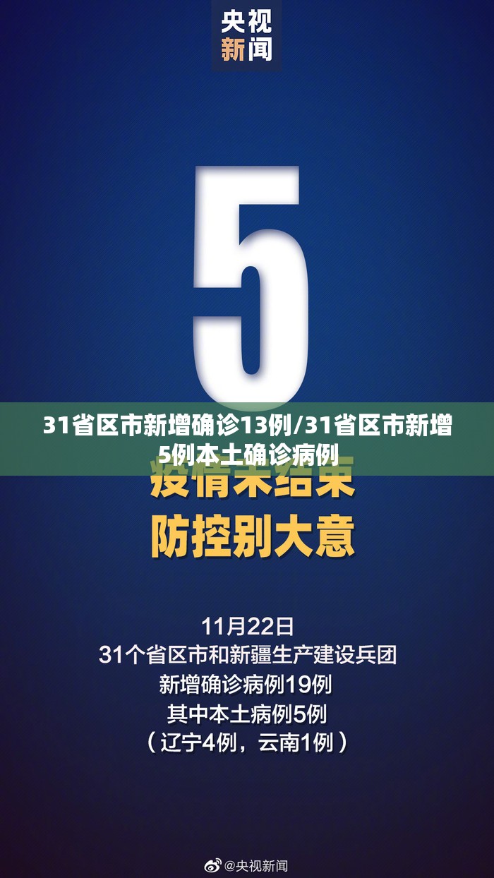 31省区市新增确诊13例/31省区市新增5例本土确诊病例 31省区市新增确诊13例/31省区市新增5例本土确诊病例