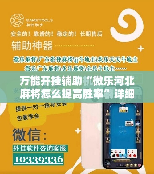 万能开挂辅助“微乐河北麻将怎么提高胜率”详细分享装挂步骤