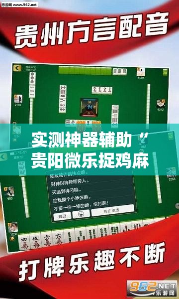 实测神器辅助“贵阳微乐捉鸡麻将外卦辅助软件下载”细辅助教程分享