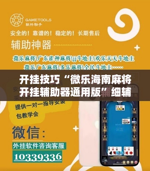 开挂技巧“微乐海南麻将开挂辅助器通用版”细辅助教程分享