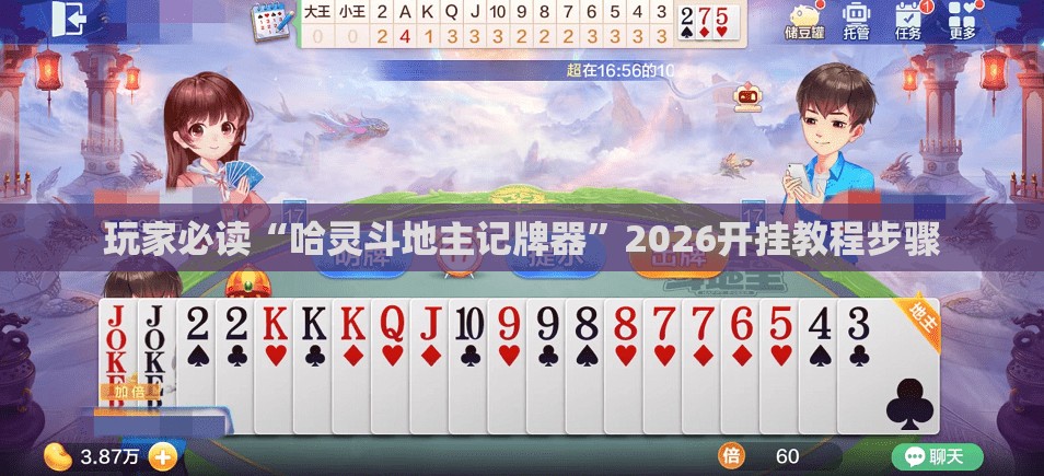 玩家必读“哈灵斗地主记牌器	”2026开挂教程步骤