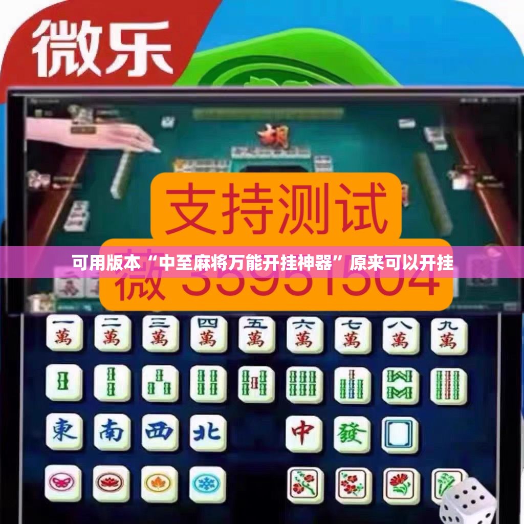 可用版本“中至麻将万能开挂神器”原来可以开挂
