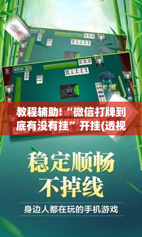 教程辅助!“微信打牌到底有没有挂”开挂(透视)最新辅助详细
