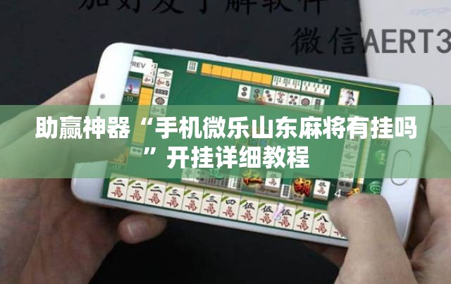 助赢神器“手机微乐山东麻将有挂吗	”开挂详细教程