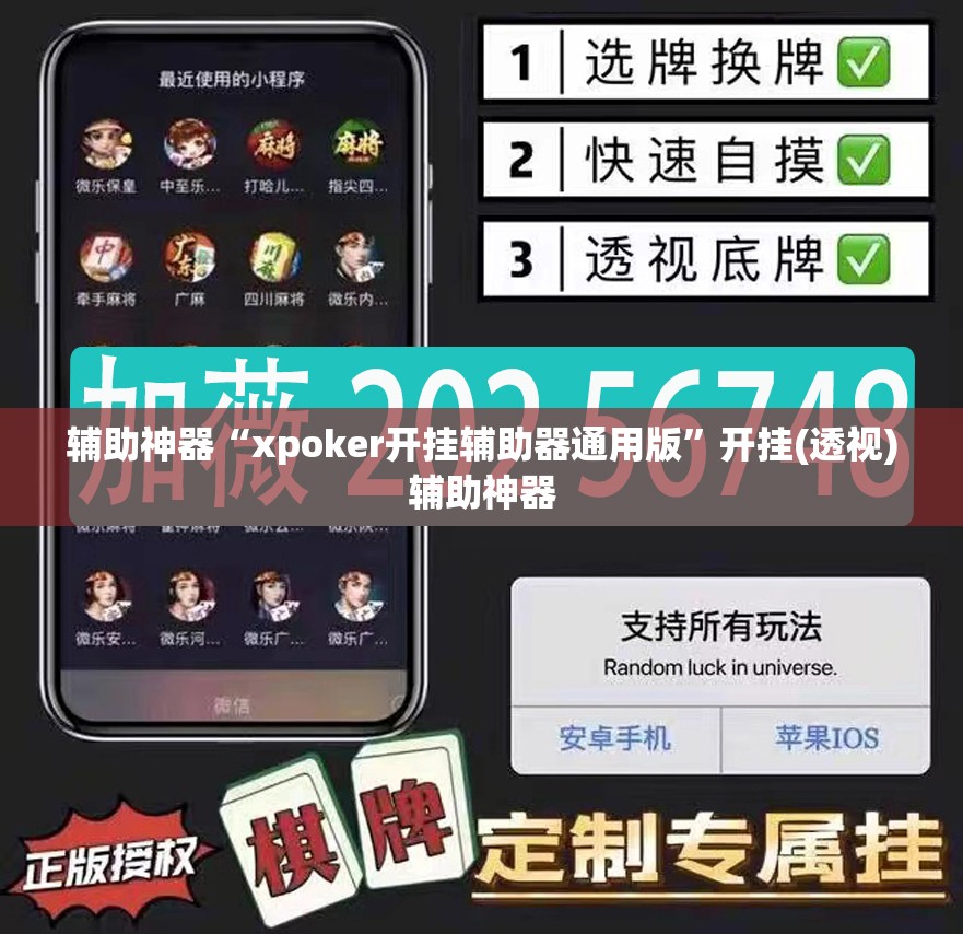 辅助神器“xpoker开挂辅助器通用版”开挂(透视)辅助神器