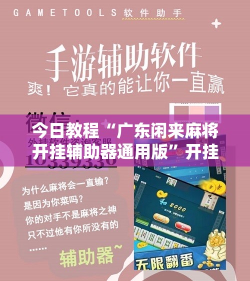 今日教程“广东闲来麻将开挂辅助器通用版	”开挂辅助脚本+详细开挂安装教程