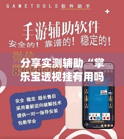 分享实测辅助“掌乐宝透视挂有用吗”开挂(透视)辅助神器