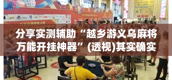 分享实测辅助“越乡游义乌麻将万能开挂神器”(透视)其实确实有挂