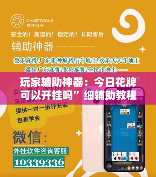 玩家辅助神器：今日花牌可以开挂吗”细辅助教程分享