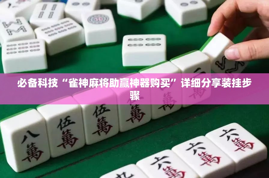 必备科技“雀神麻将助赢神器购买”详细分享装挂步骤