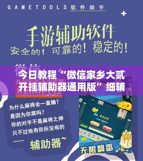 今日教程“微信家乡大贰开挂辅助器通用版”细辅助教程分享