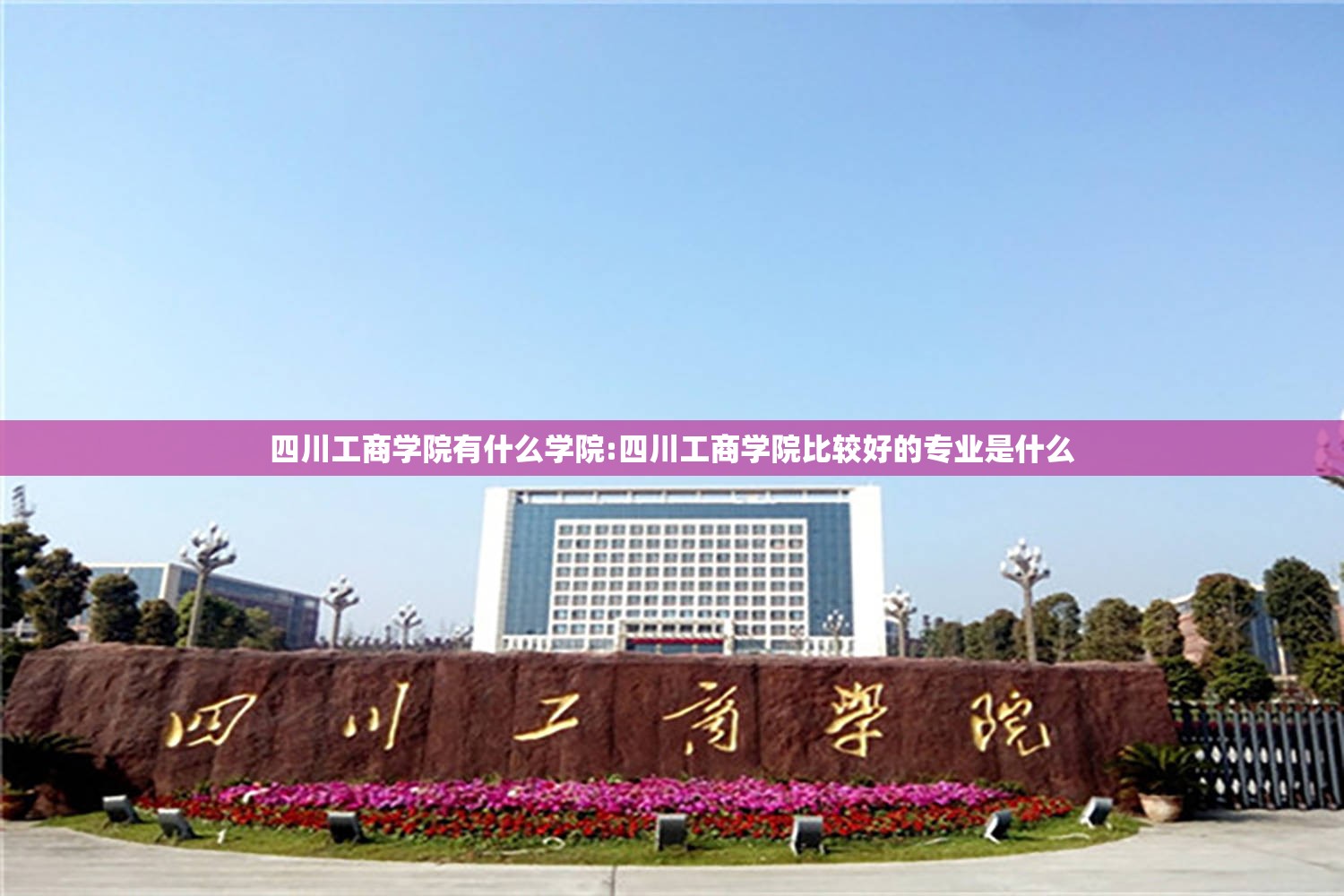 四川工商学院有什么学院:四川工商学院比较好的专业是什么