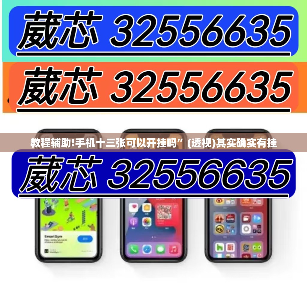 教程辅助!手机十三张可以开挂吗”(透视)其实确实有挂