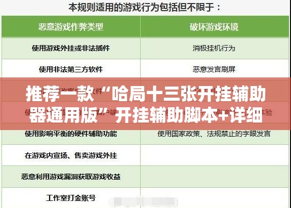 推荐一款“哈局十三张开挂辅助器通用版”开挂辅助脚本+详细开挂安装教程