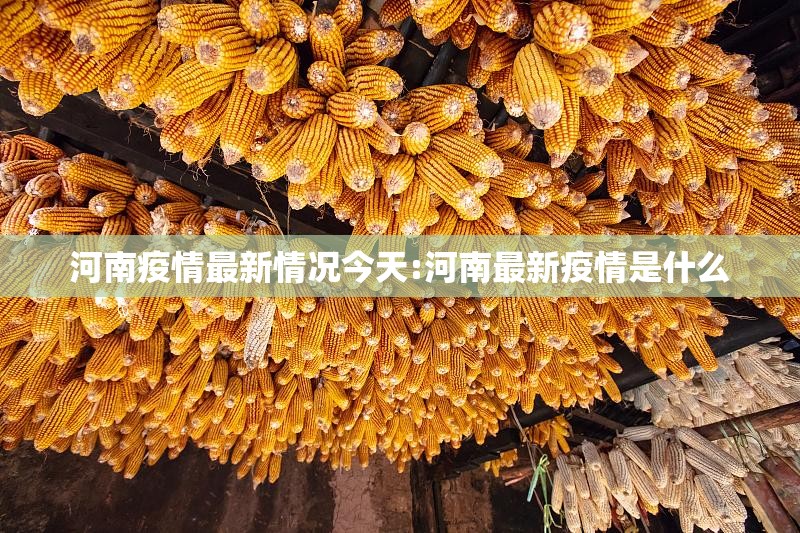 河南疫情最新情况今天:河南最新疫情是什么 河南疫情最新情况今天:河南最新疫情是什么