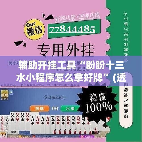 辅助开挂工具“盼盼十三水小程序怎么拿好牌”(透视挂)辅助下载教程