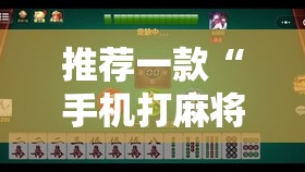 推荐一款“手机打麻将可以安装挂吗	”原来可以开挂