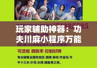 玩家辅助神器：功夫川麻小程序万能开挂器”原来可以开挂